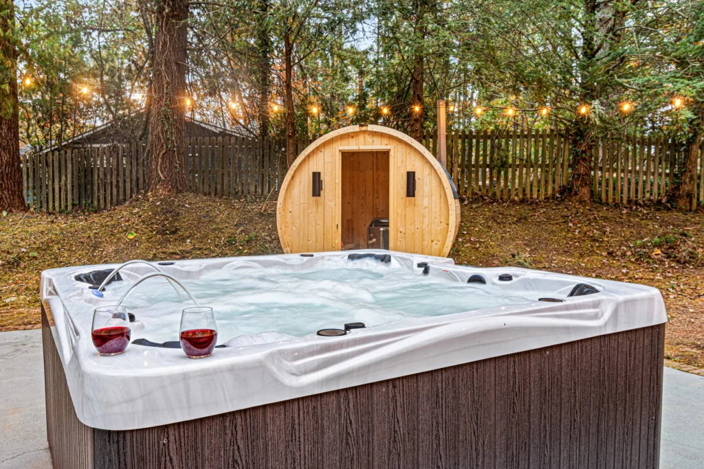 Hot Tub and Sauna